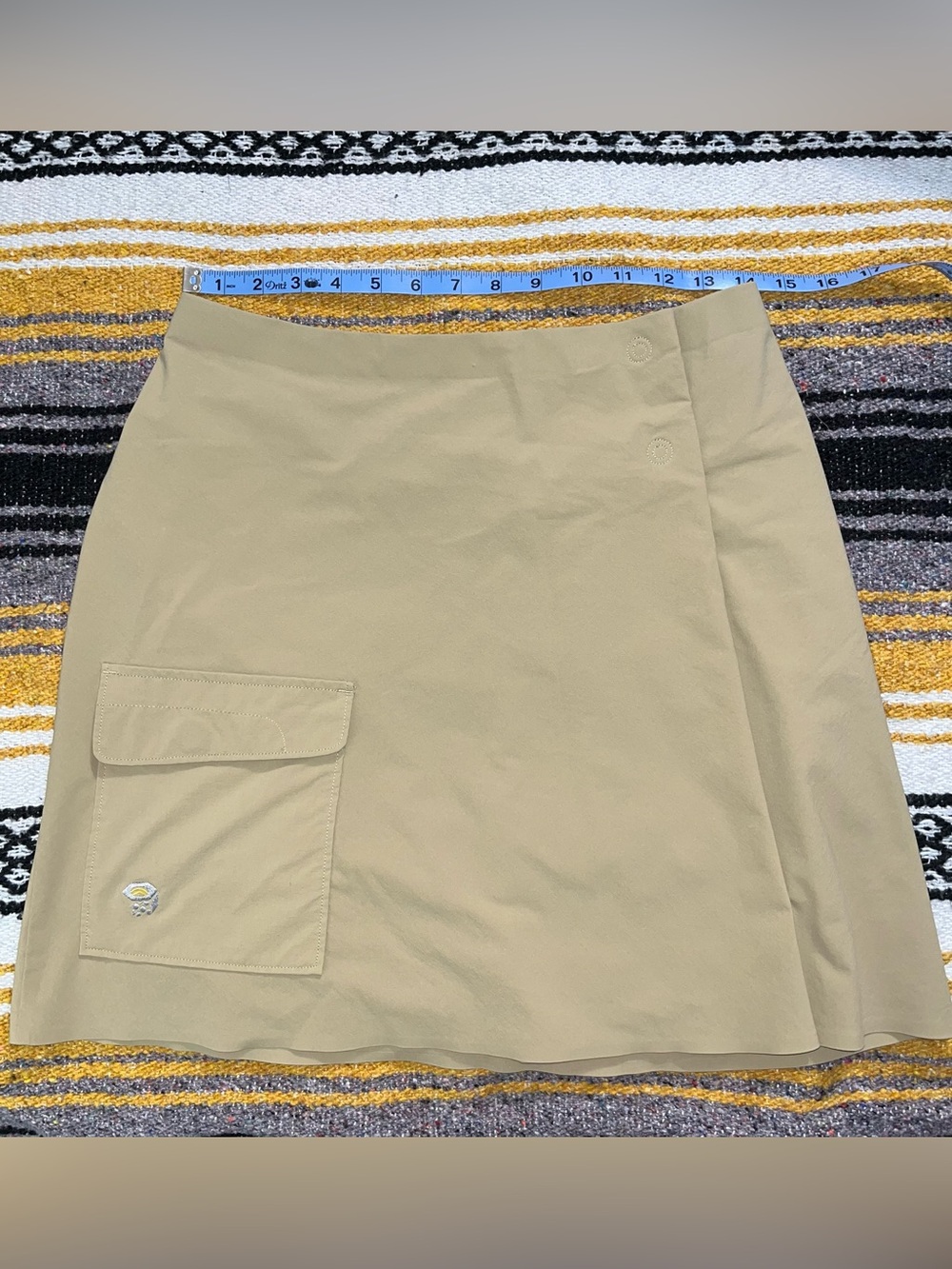 Mountain Hardwear Khaki Skirt with Utility Pocket